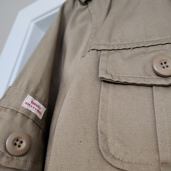 Vintage 90s Tommy Hilfiger Trench Coat - Picture 3 of 6